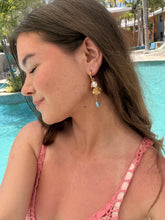 Boucles d'oreilles blue lagoon