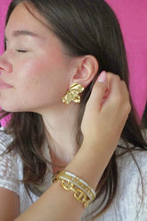 Boucles d'oreilles Flora