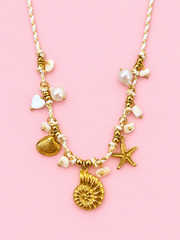 Collier Kayla en acier inoxydable doré