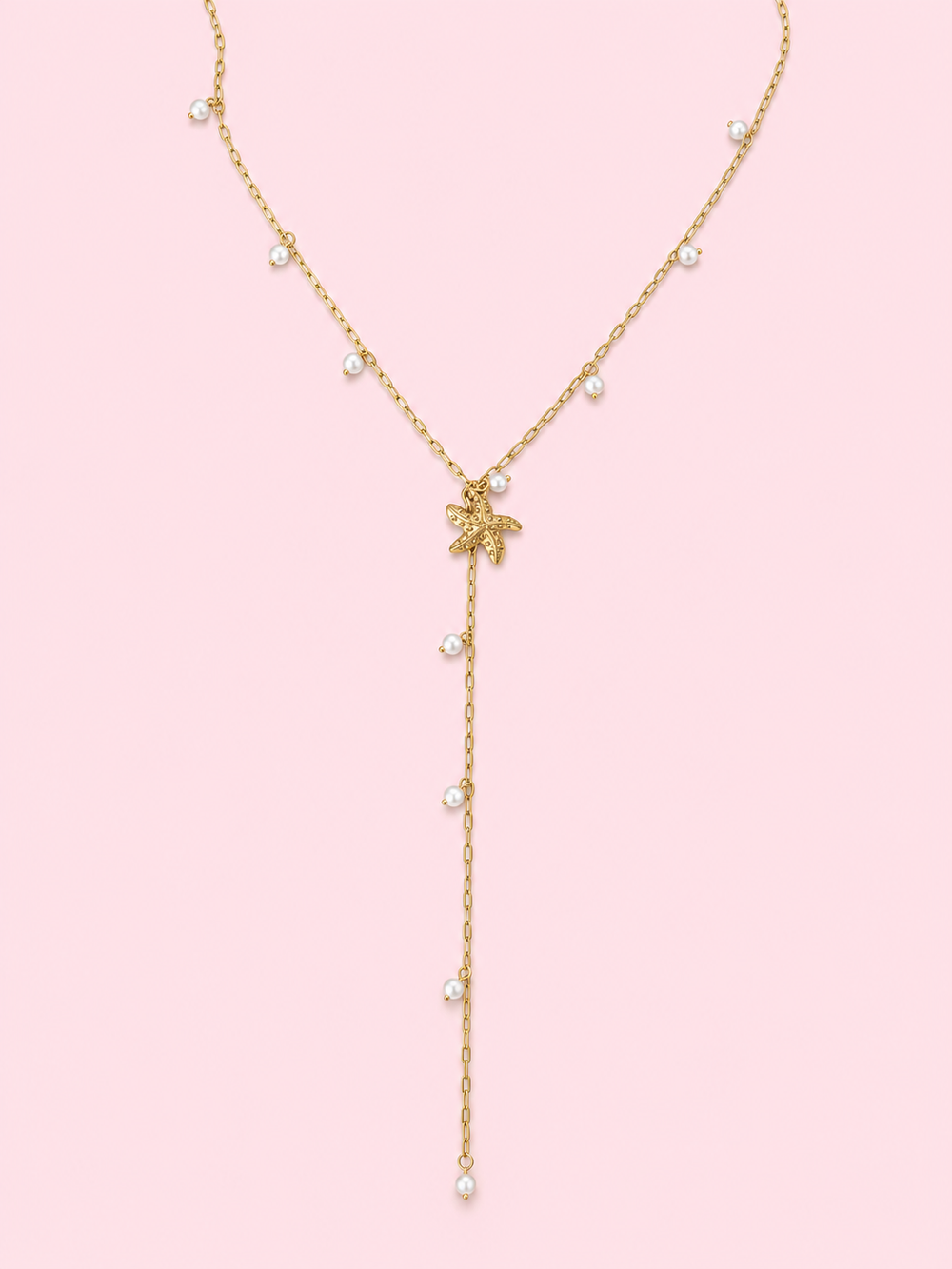 Collier Kimia en acier inoxydable doré