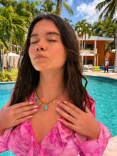 Collier blue lagoon