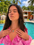 Collier blue lagoon