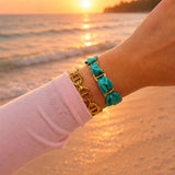 Jonc mimi turquoise