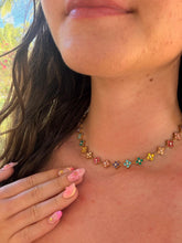 Collier Aphrodite Arc-en-ciel