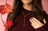 Collier Dynastie – Collier maille marine acier inoxydable doré