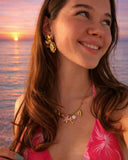 Boucle d'oreille Flora