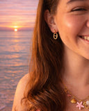 Boucle d'oreille Solya Strass