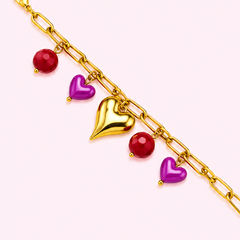 Bracelet Zita en acier inoxydable doré