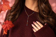 Collier Pure Y Bleu