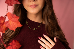 Collier Reflets vert