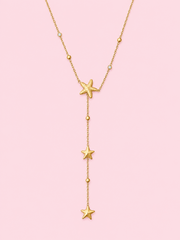 Collier Baela en acier inoxydable doré