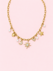 Collier Ciela en acier inoxydable doré