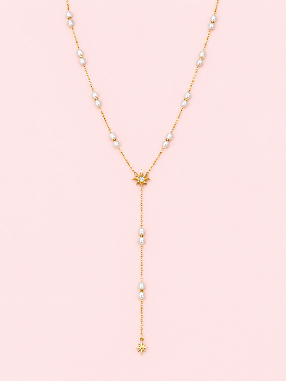 Collier Elie en acier inoxydable doré
