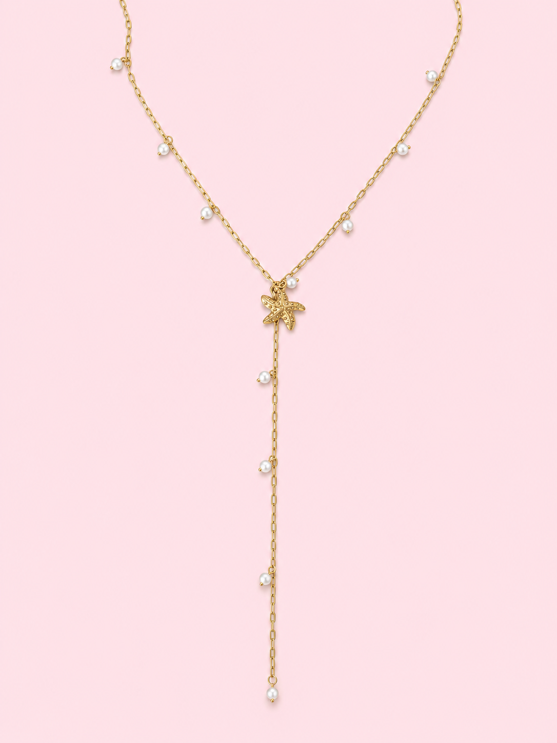 Collier Kimia en acier inoxydable doré
