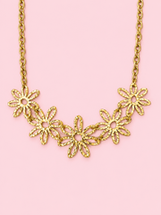Collier Emie en acier inoxydable doré