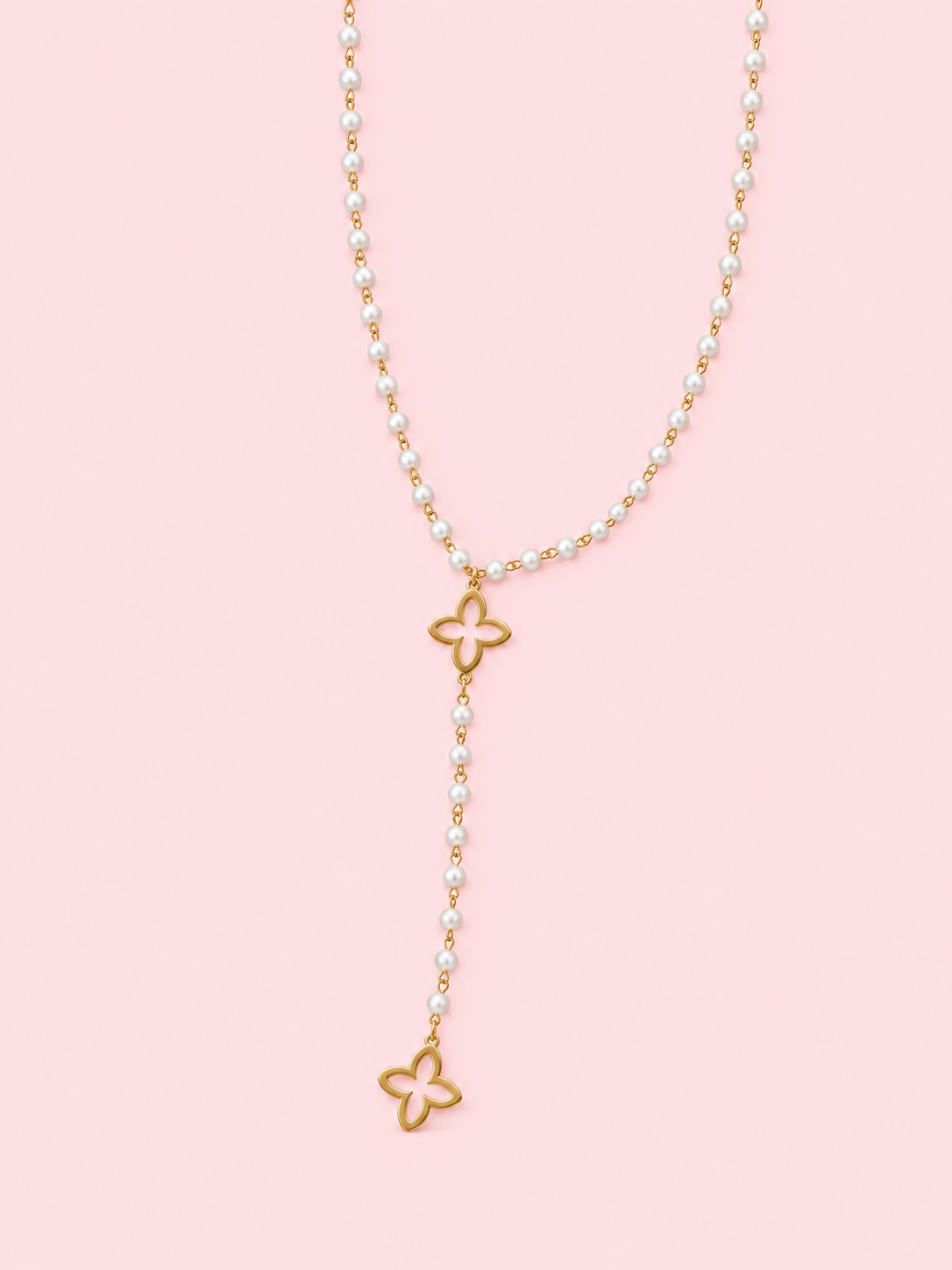 Collier Luxy en acier inoxydable doré