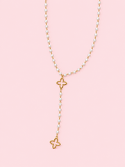 Collier Luxy en acier inoxydable doré