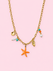 Collier Prestige en acier inoxydable doré