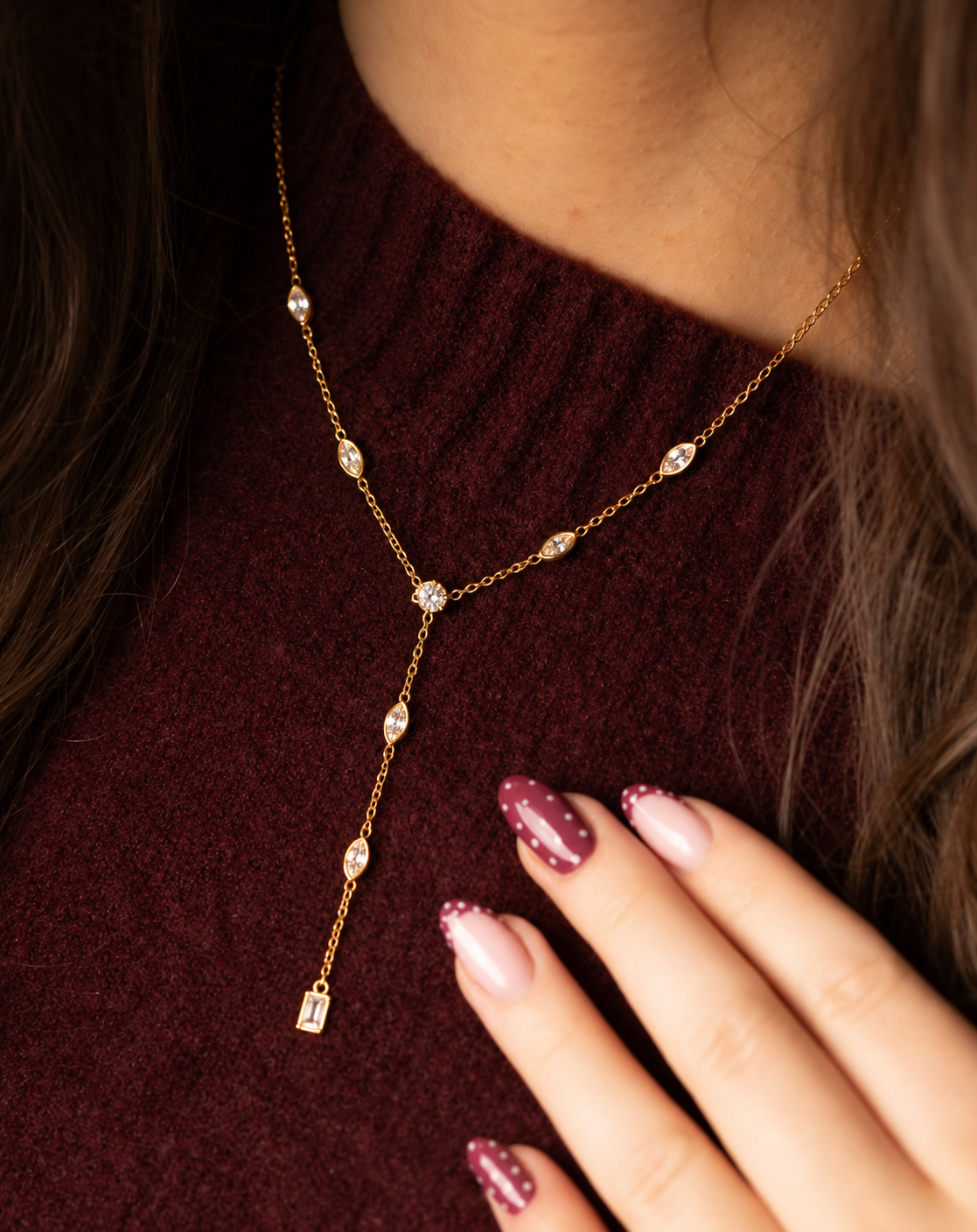 Collier Pure Y Blanc