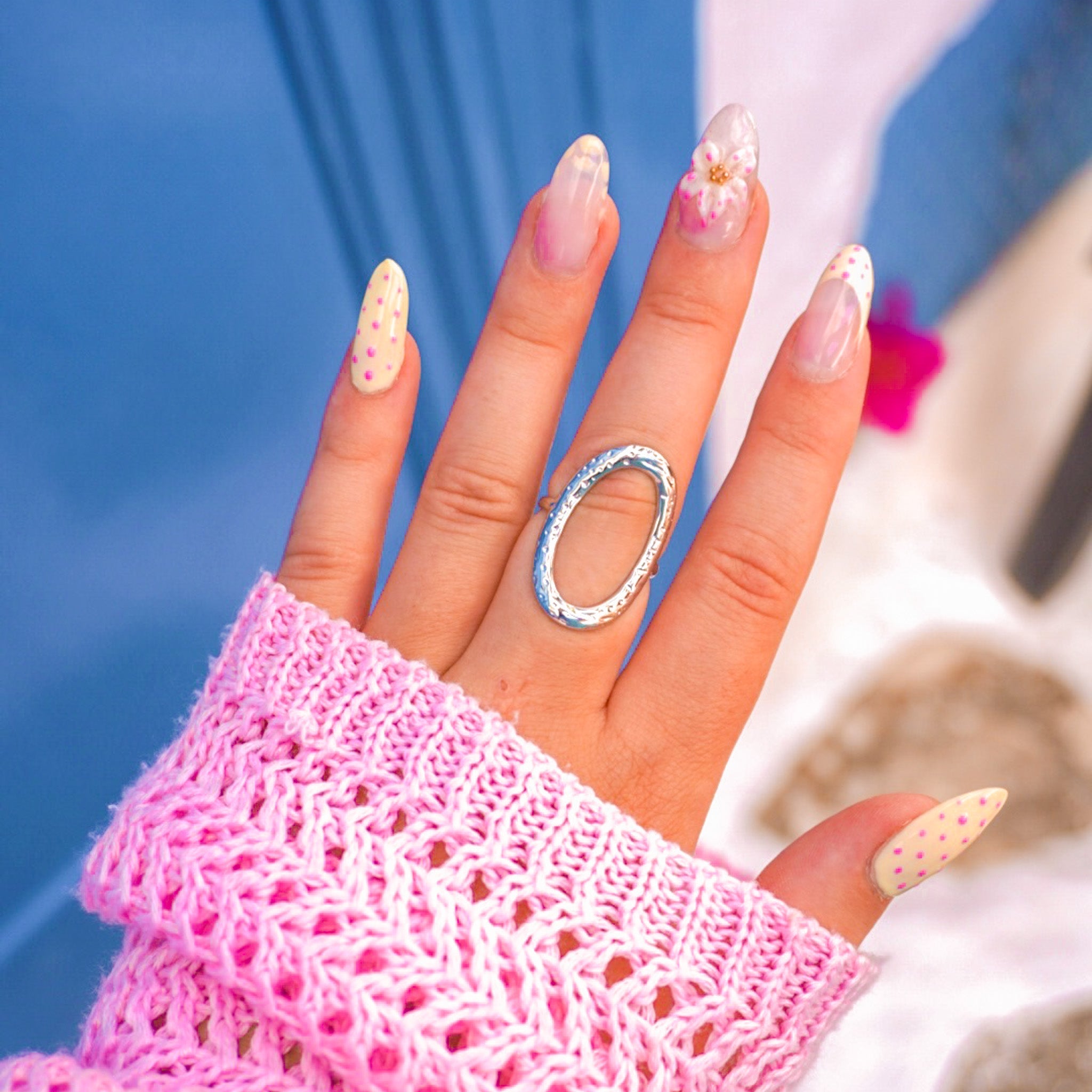 Bague Camille argentée