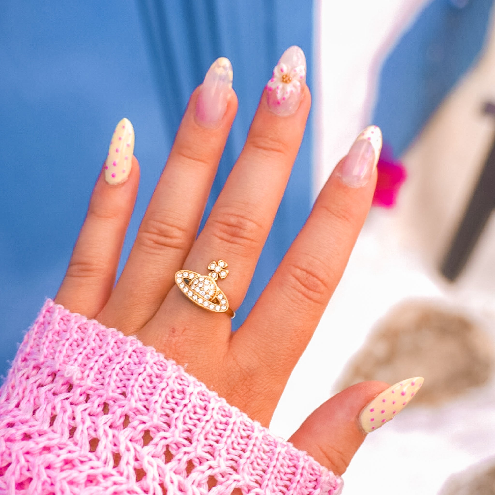 Bague Mira dorée