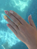 Bague rainbow