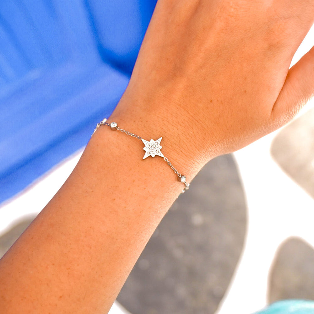 Bracelet Alexandra argenté
