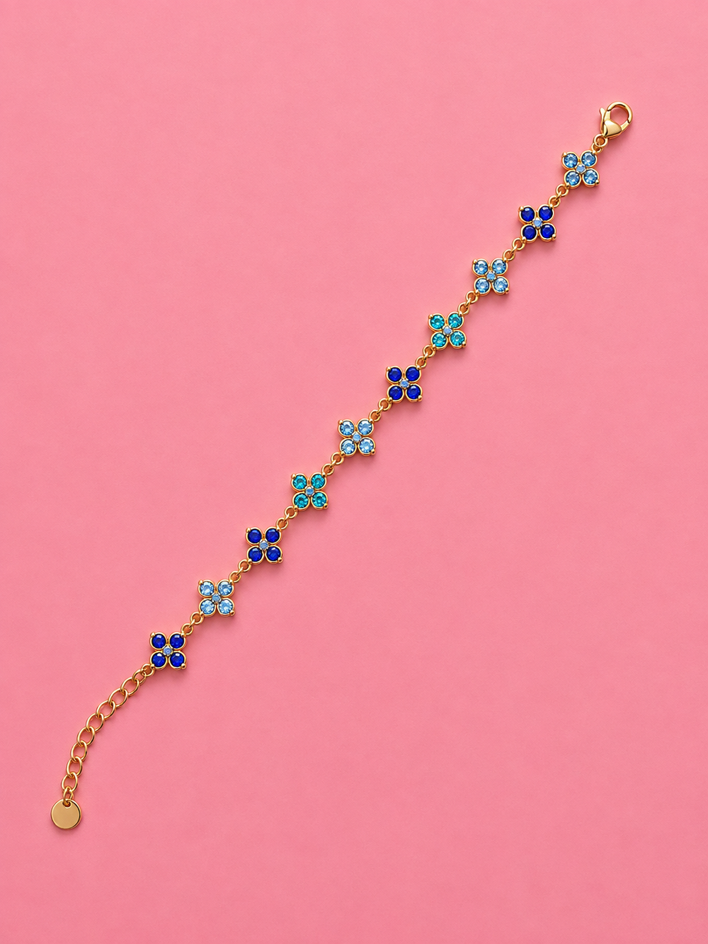 Bracelet Perle de l'Océan en acier inoxydable, ajustable, porté