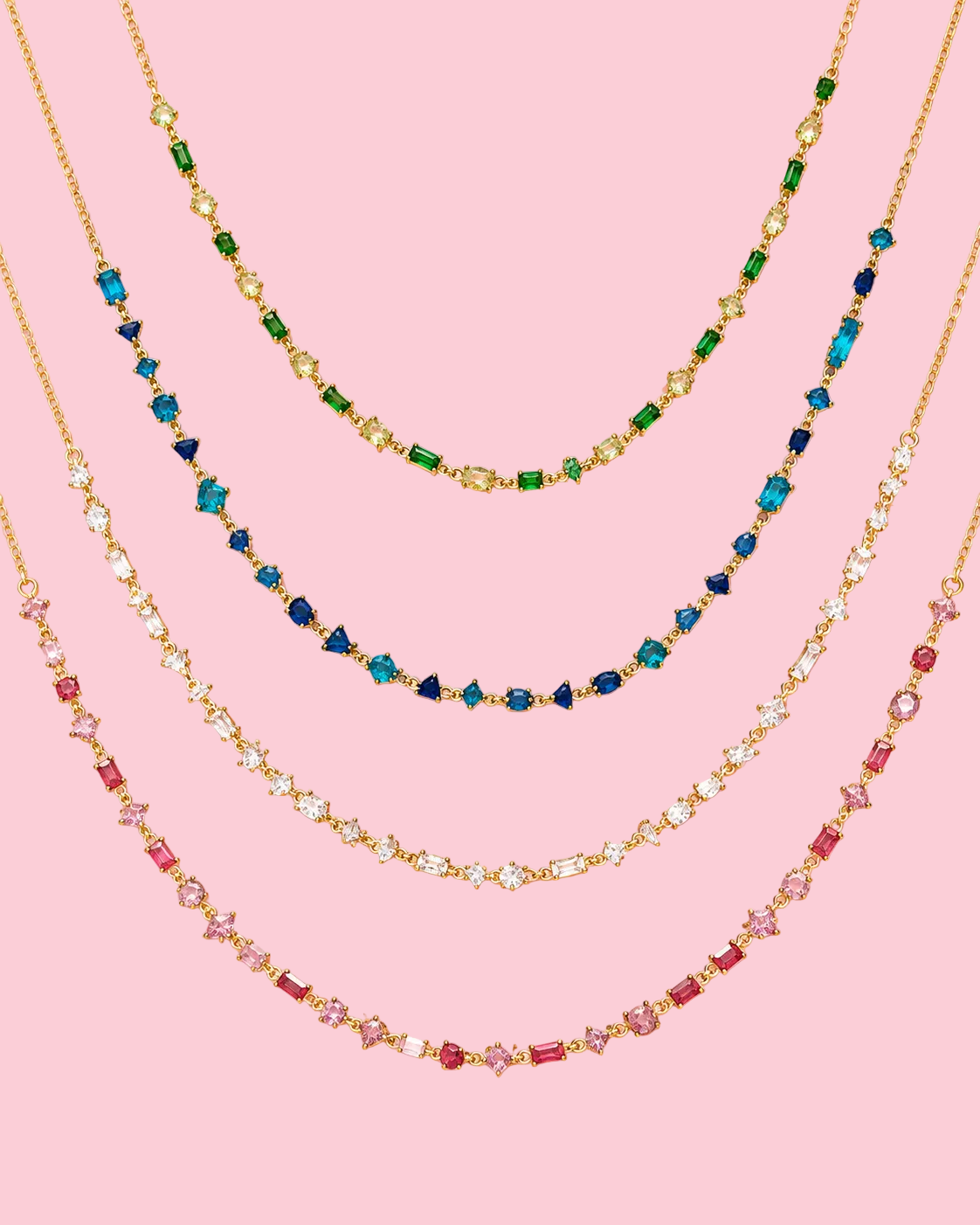 Collier Costa Rica en acier inoxydable, ajustable, porté