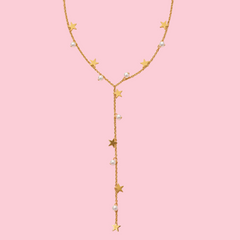 Collier Elia en acier inoxydable, ajustable, porté